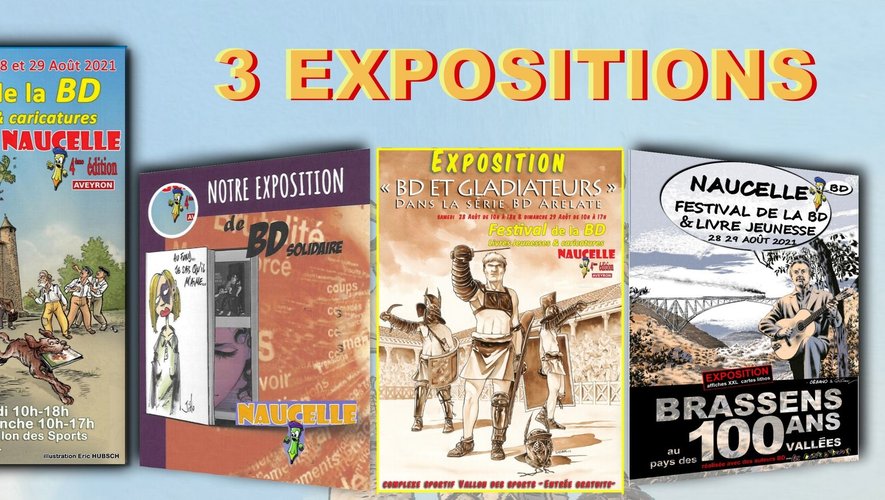 Des expos aux Pays des Bulles...