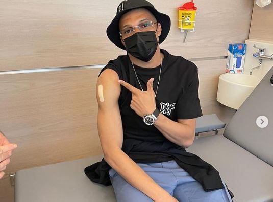Killian Mbappé s'est fait vacciner le 25 mai.
