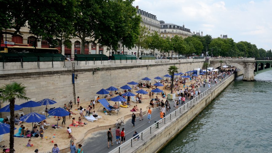 Au programme : bronzette en bord de Seine (entre autres). 