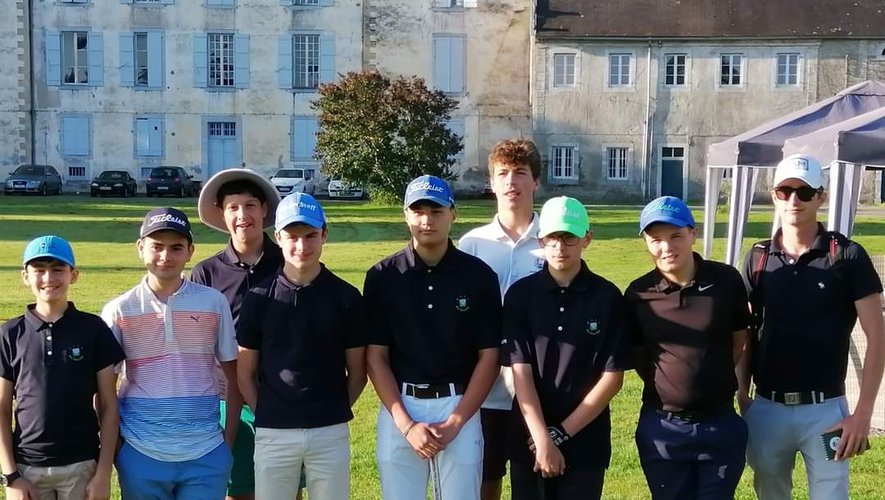 Les jeunes du golf du Totche ont réussi une belle opération aux championnats de France U16./ Photo DR.
