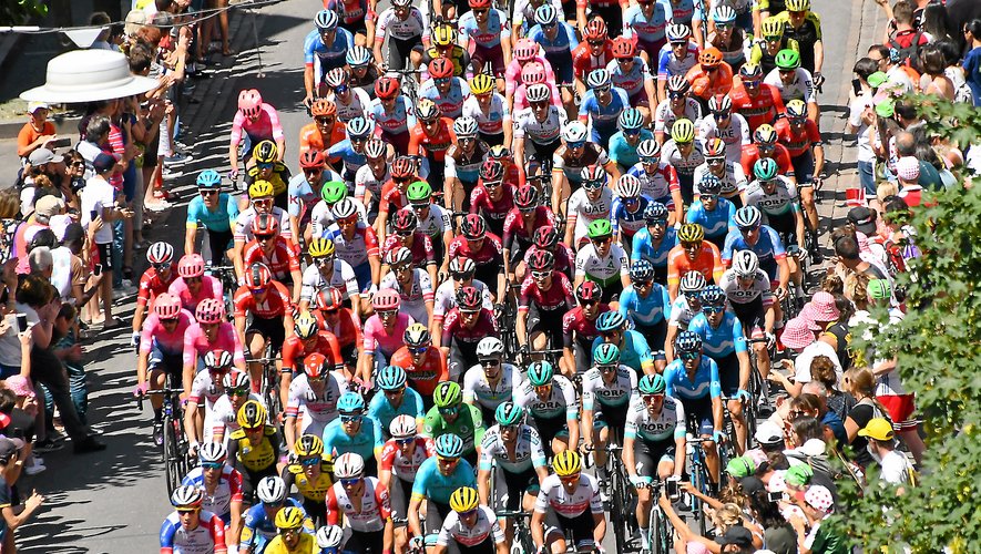 Le peloton du Tour de France devrait s'élancer de Rodez en 2022.