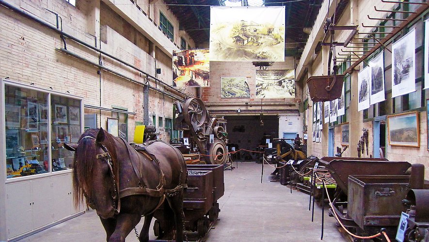 Musée du patrimoine minier et industriel du Bassin de Decazeville.