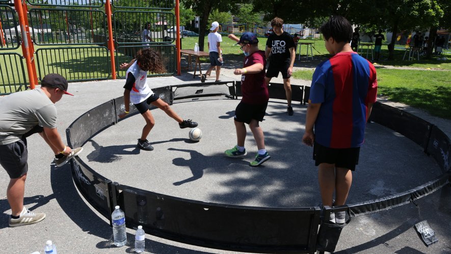 À l’image de la Caravanedu sport en juillet, Villef’Sports propose plusieurs ateliers pour les 6-17 ans.