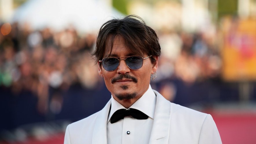 L'acteur américain Johnny Depp est présent pour le 47e festival du cinéma américain de Deauville.