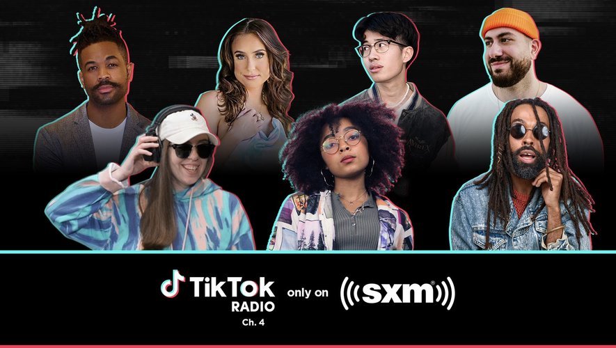 TikTok Radio a été lancée ce 20 août sur la plateforme SiriusXM.