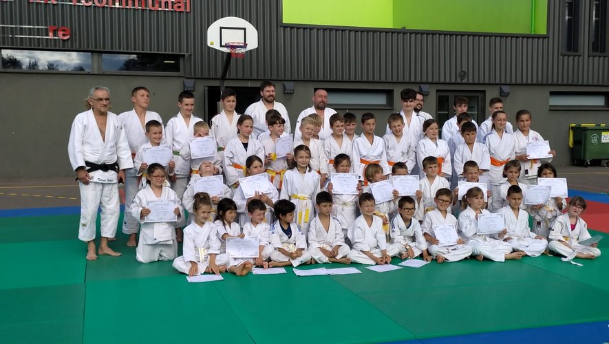 Les jeunes prennent une place importante dans la vie du judo club.