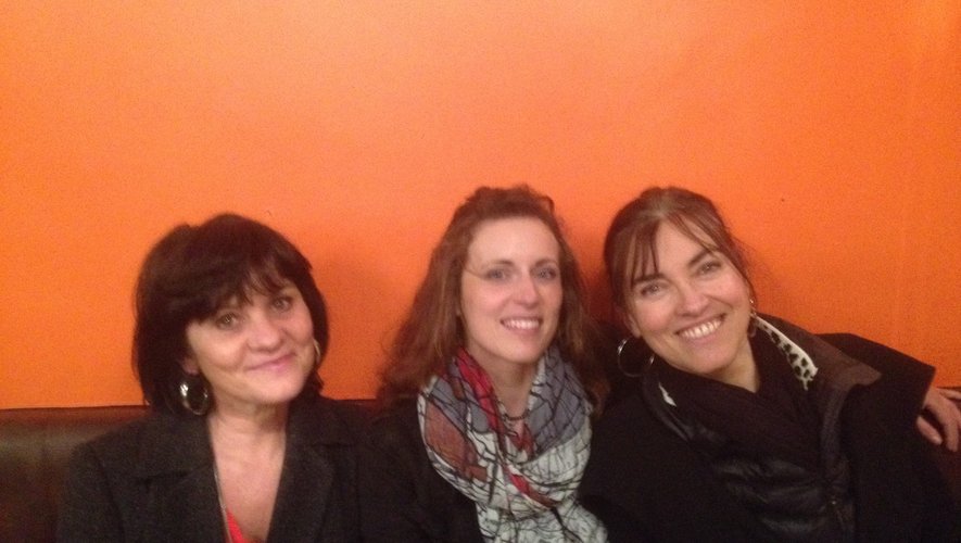 Véronique Watine-Martinez, Flore Rimond et Mireille Maruzzi ont fondé l’association Flamenk’Oolé.    DR