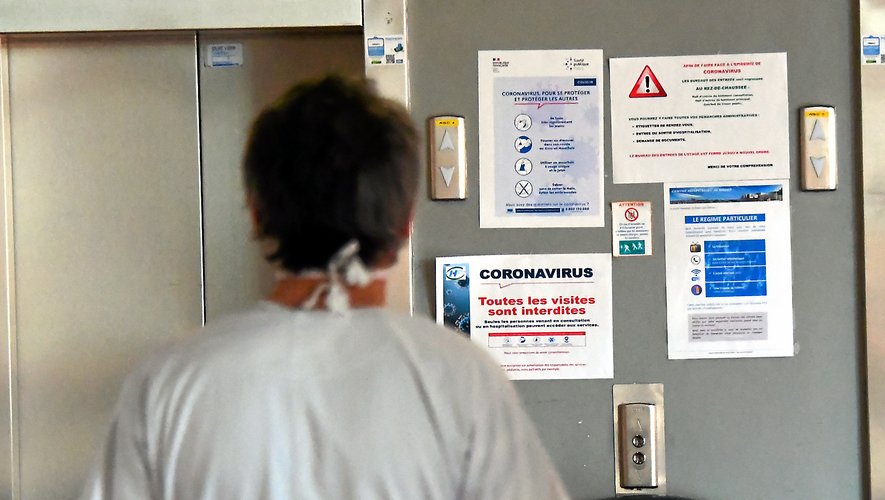 Les hospitalisations en baisse en région et en Aveyron.