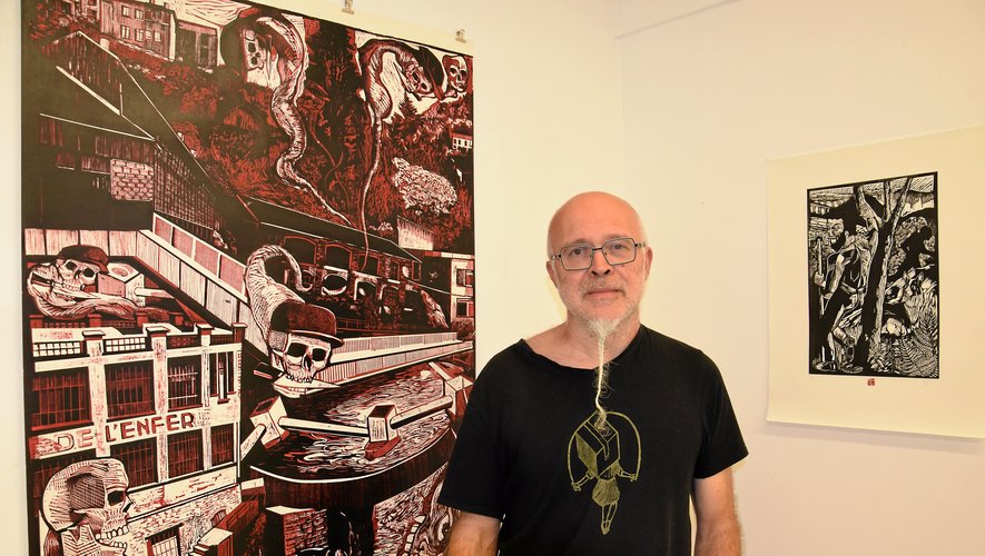 Marc Brunier-Mestas avait déjà exposé à la galerie Réplique en 2018.