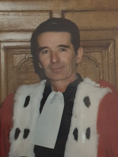 Philippe Ferrieu pendant sa carrière de magistrat.