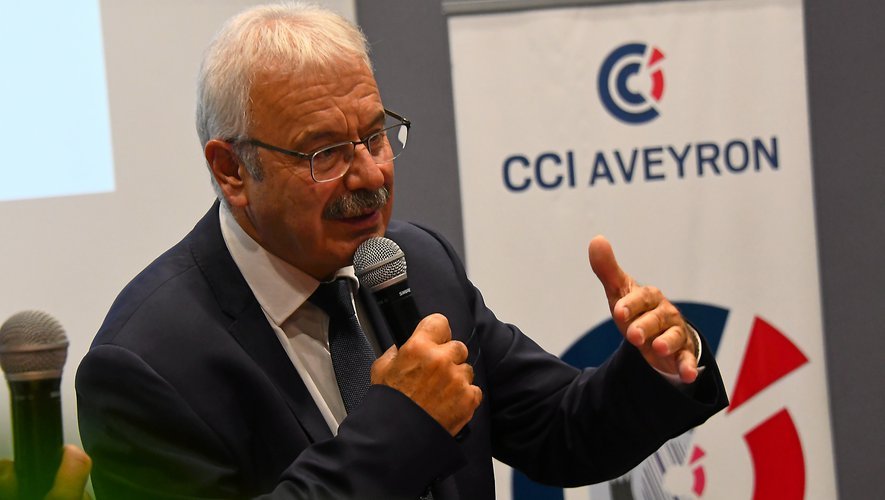 Dominique Costes, président de la CCI Aveyron.