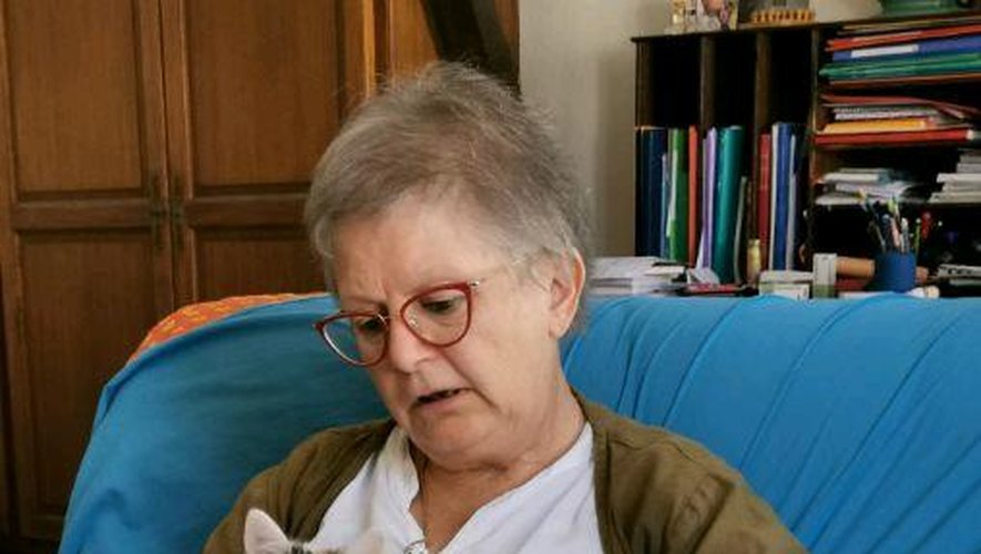 Bernadette est famille d’accueil pour les chats à Villefranche-de-Rouergue. DR