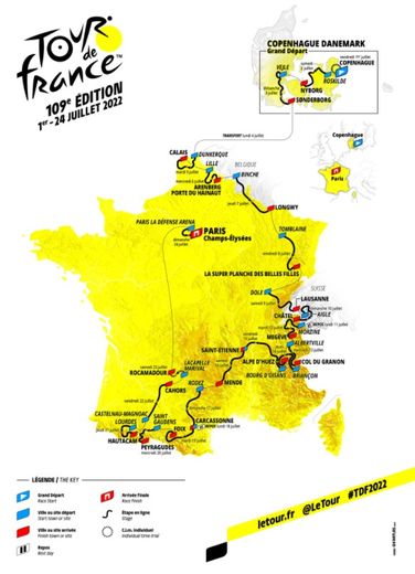 Le parcours du Tour-2022