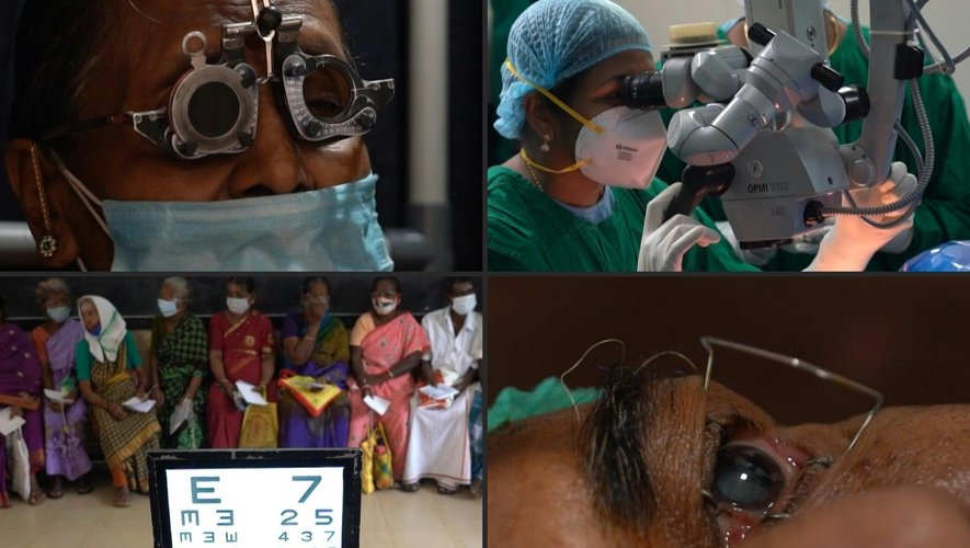 La chaîne d'ophtalmologie Aravind réalise aujourd'hui un demi-million d'actes chirurgicaux par an, pour la plupart gratuitement.