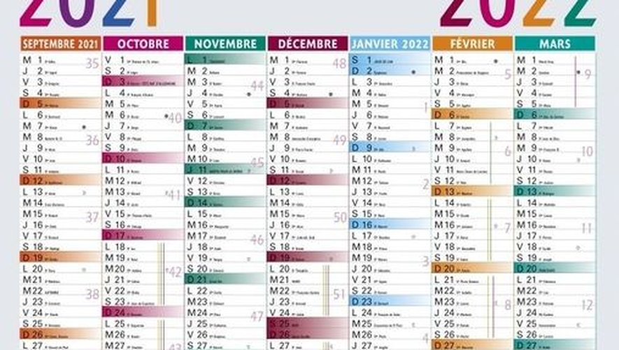 Des vacances de Toussaint aux mauvaises dates sur les calendriers en papier.