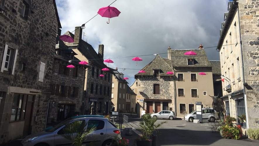Le village se pare de rose en octobre pour soutenir la cause contre le cancer du sein.