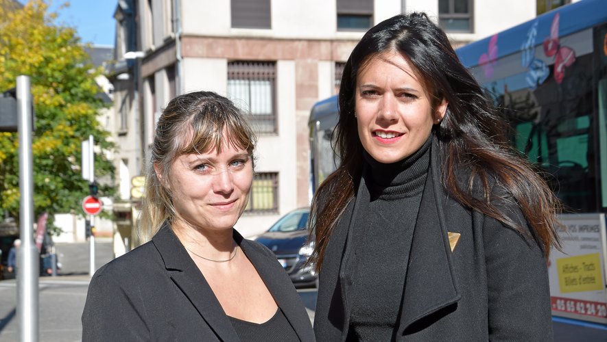 Camille Vézy et Emilie Nayral unies pour aider Lucie Gosselin. 