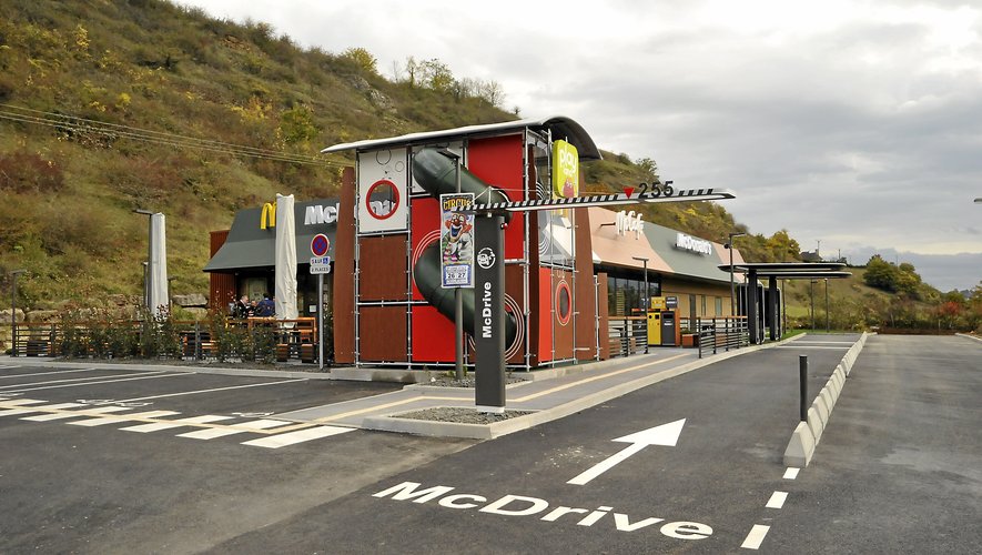 Il s'agit du septième McDonald's en Aveyron. Le premier sur l'Aubrac.