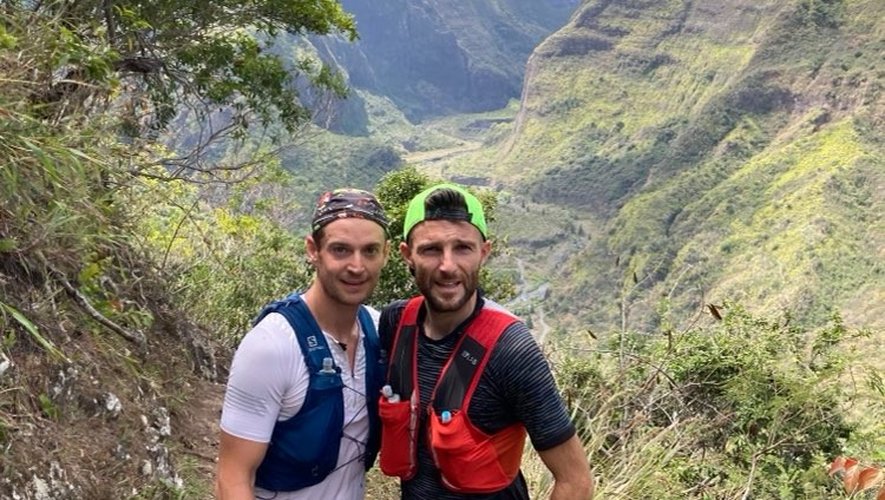 Victor Canivenq (à gauche) et Loïc Tulsa, ici en repérage à La Réunion.