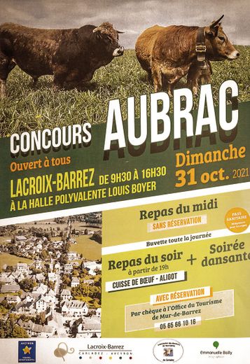 Une première pour Lacroix Barrez qui organise ce dimanche un concours de la race Aubrac.