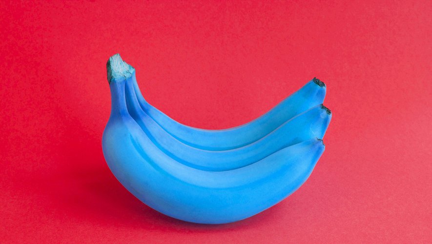 La banane bleue, c'est l'aliment le plus hype du moment !