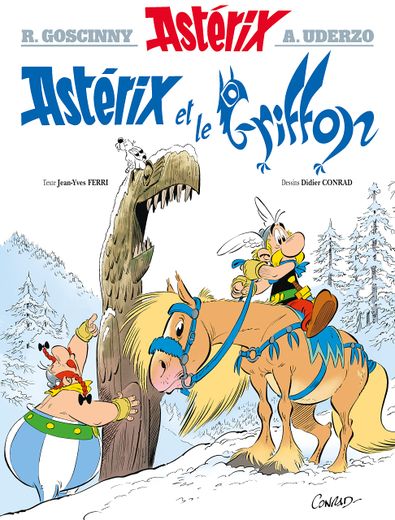 "Astérix et le Griffon" de Didier Conrad et Jean-Yves Ferri reste en tête du classement des ventes de livres établi par Edistat.