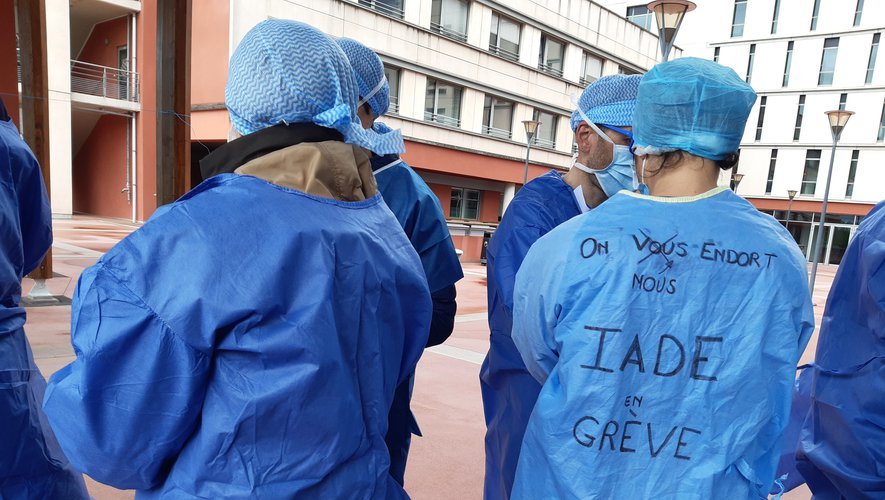 Lundi à 15h30, les grévistes ruthénois iront à la rencontre des usagers de l'hôpital pour évoquer leurs demandes et rappeler l'importance de leur profession.