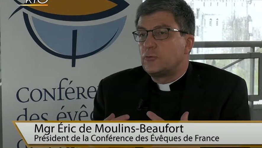 Mgr Eric de Moulins-Beaufort.