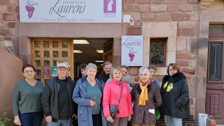 Vendredi dernier, les adhérents sont allés visiter le domaine viticole Laurens.