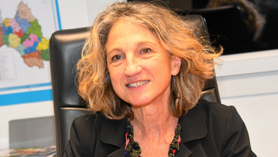 Claudine Lajus, 57 ans, Directrice académique des services de l'Education nationale en Aveyron. 