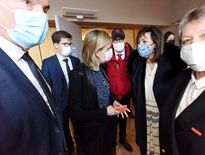 Carole Delga et Agnès Pannier-Runacher en mars dernier à Rodez.