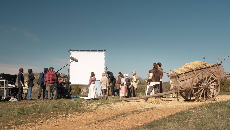 Le tournage du court-métrage "Sabbat", réalisé par Alexandra Mignien, a eu lieu les 13 et 14 avril 2021 à Tournemire.