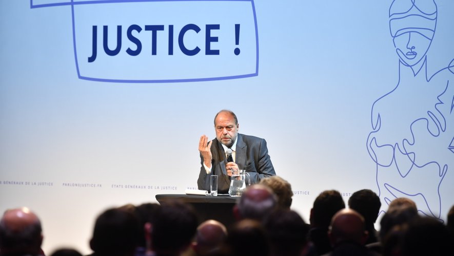Le 3 novembre dernier, Eric Dupond-Moretti avait débattu de la justice à Rodez. 