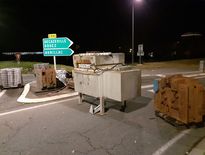 Des actions sont menées dont le blocage de la RD 840.