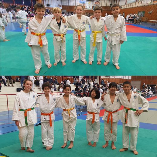 Les judokas à Villefranche-de-Rouergue