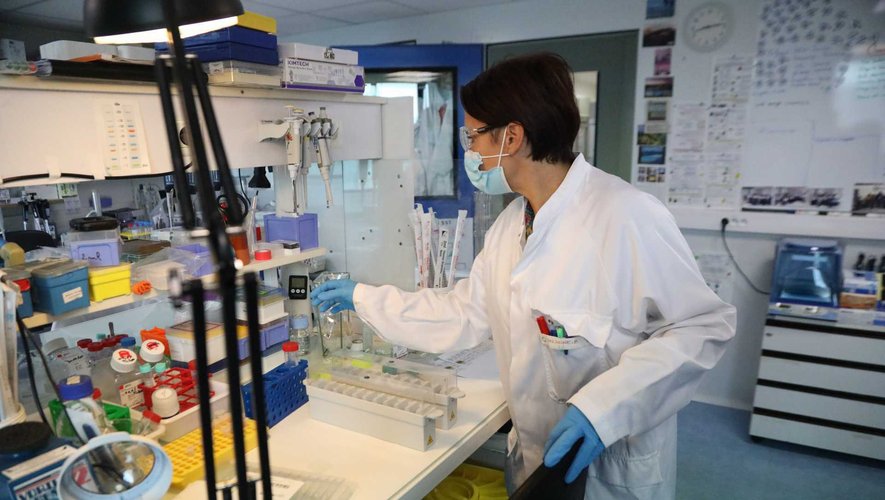 Dans ce laboratoire de recherche sont stockés des milliers d'échantillons d'ADN qui servent à guérir les maladies génétiques.