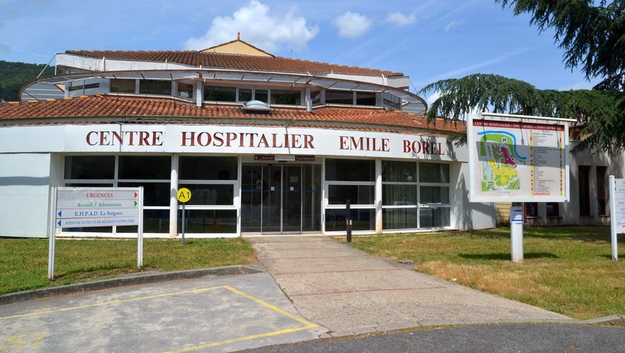 Un rassemblement est prévu devant l'hôpital de Saint-Affrique ce samedi midi.