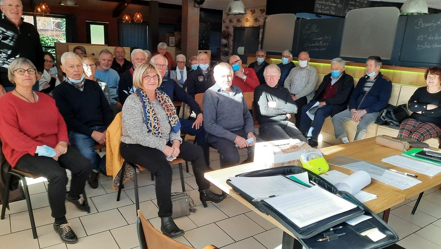 Les membres de l’association des Bols du Bassin réunis en assemblée générale.