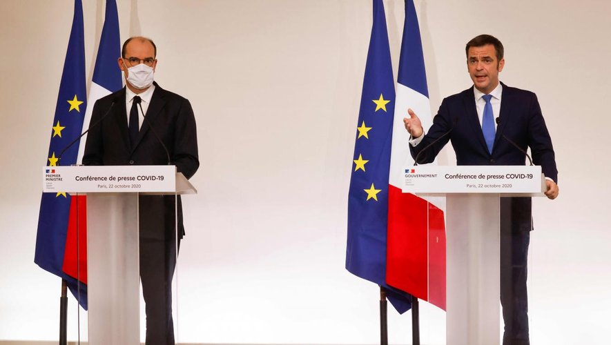 Jean Castex et Olivier Véran s'expriment sur la situation épidémique en France.