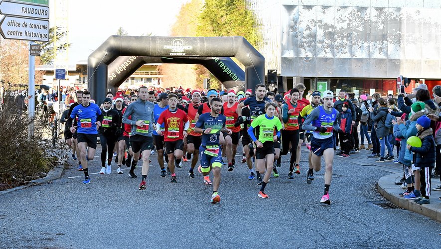 665 coureurs de tous âges, dont de nombreux enfants ont participé à la course ce dimanche à Rodez. 