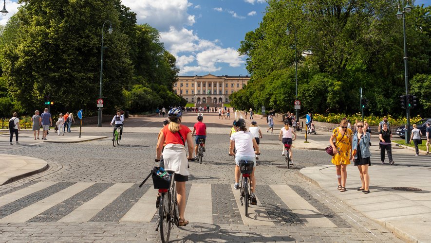 La ville d'Oslo met tout en oeuvre pour faciliter la vie des cyclistes.