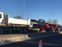 La RN88 est pour le moment bloquée dans le sens Séverac-le-Château-Toulouse.