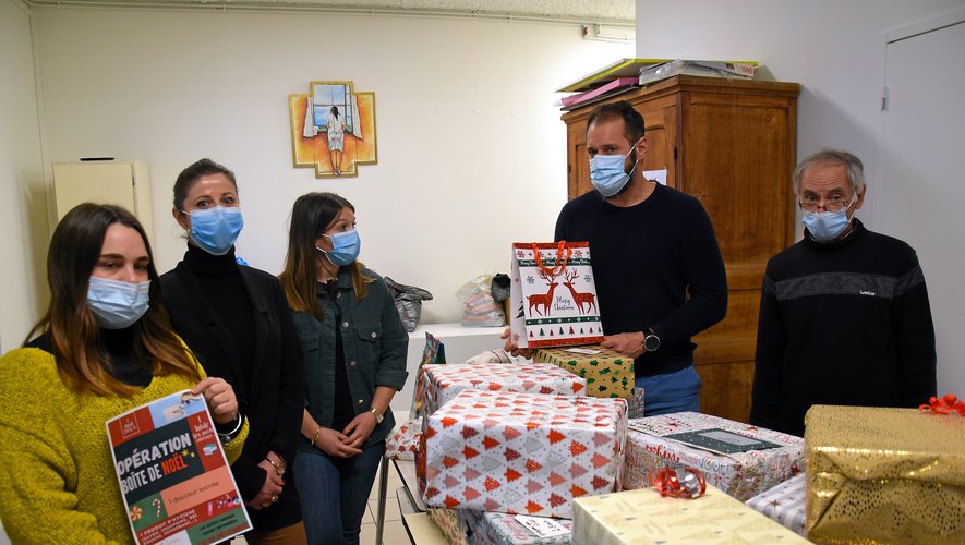 L'association Face a distribué de nombreux cadeaux à la Pantarelle, lundi 20 décembre. 
