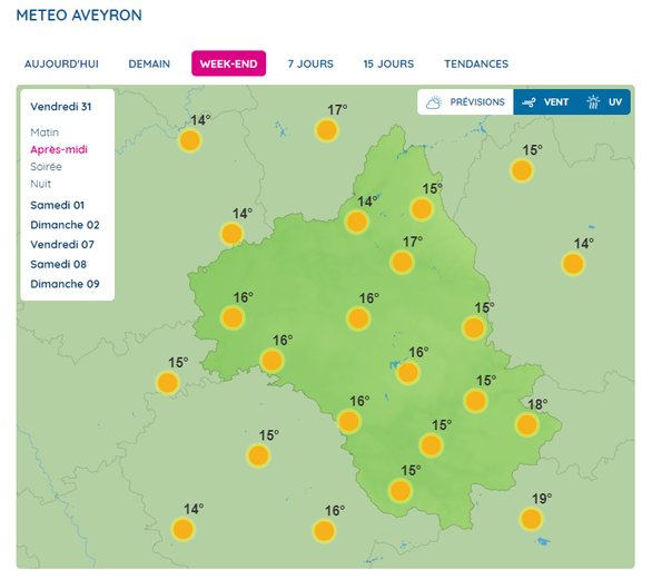On se croirait en avril !