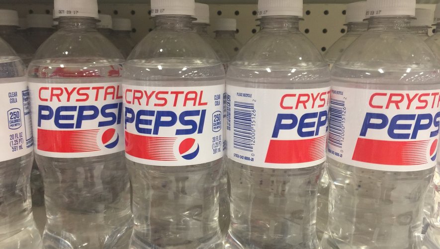 Si Crystal Pepsi a fait un flop au début des années 90, la recette est devenue un véritable doudou nostalgique de cette décennie