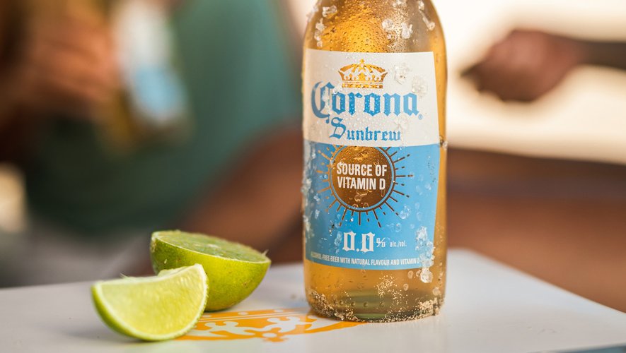 Corona invente la bière sans alcool enrichie en vitamine D