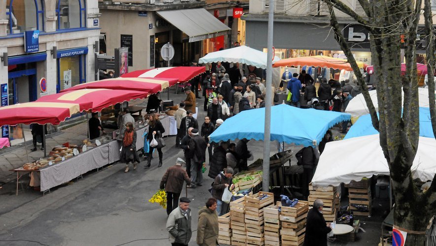 Le marché place de la Cité est désormais de l'histoire ancienne.