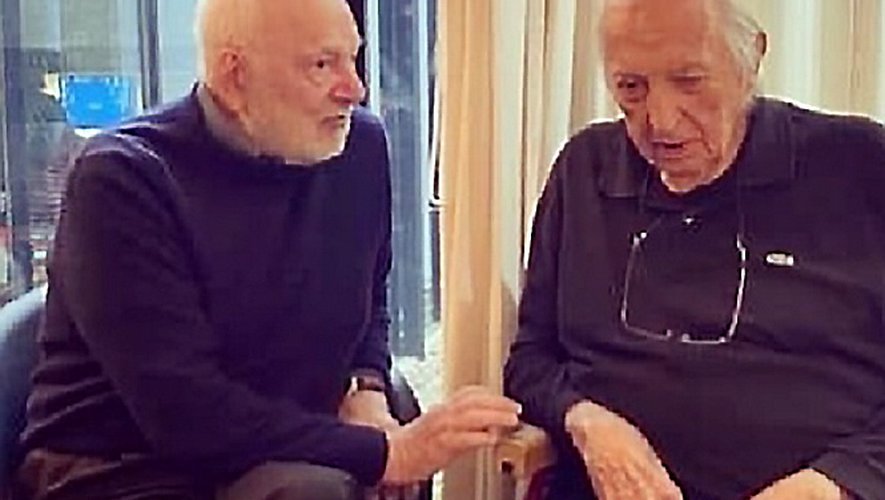 Aveyron quand Marc Censi et Pierre Soulages se retrouvent