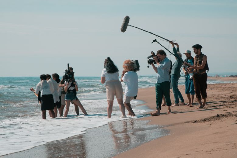 Le tournage a aussi mené l'équipe jusqu'à Narbonne-plage.
