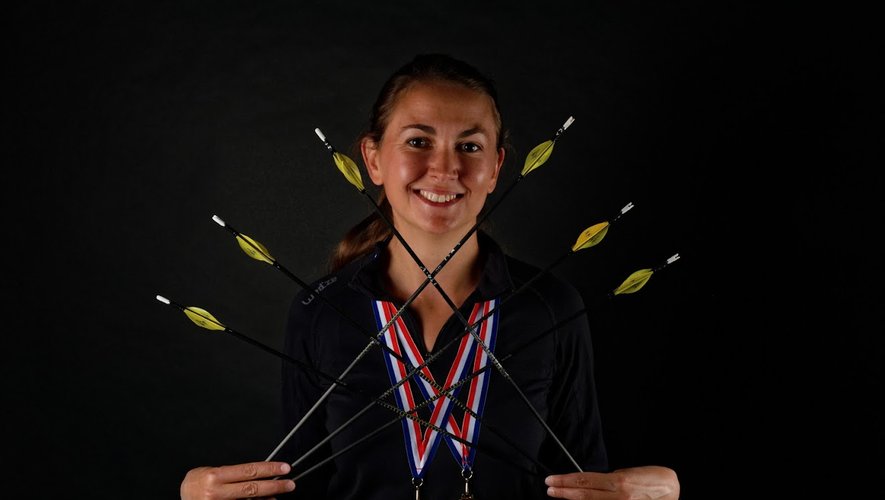 Isabelle Vayssié affiche un beau palmarès avec quatre médailles nationales individuelles, dont le titre de championne de France de tir campagne à Loudéac en 2017.